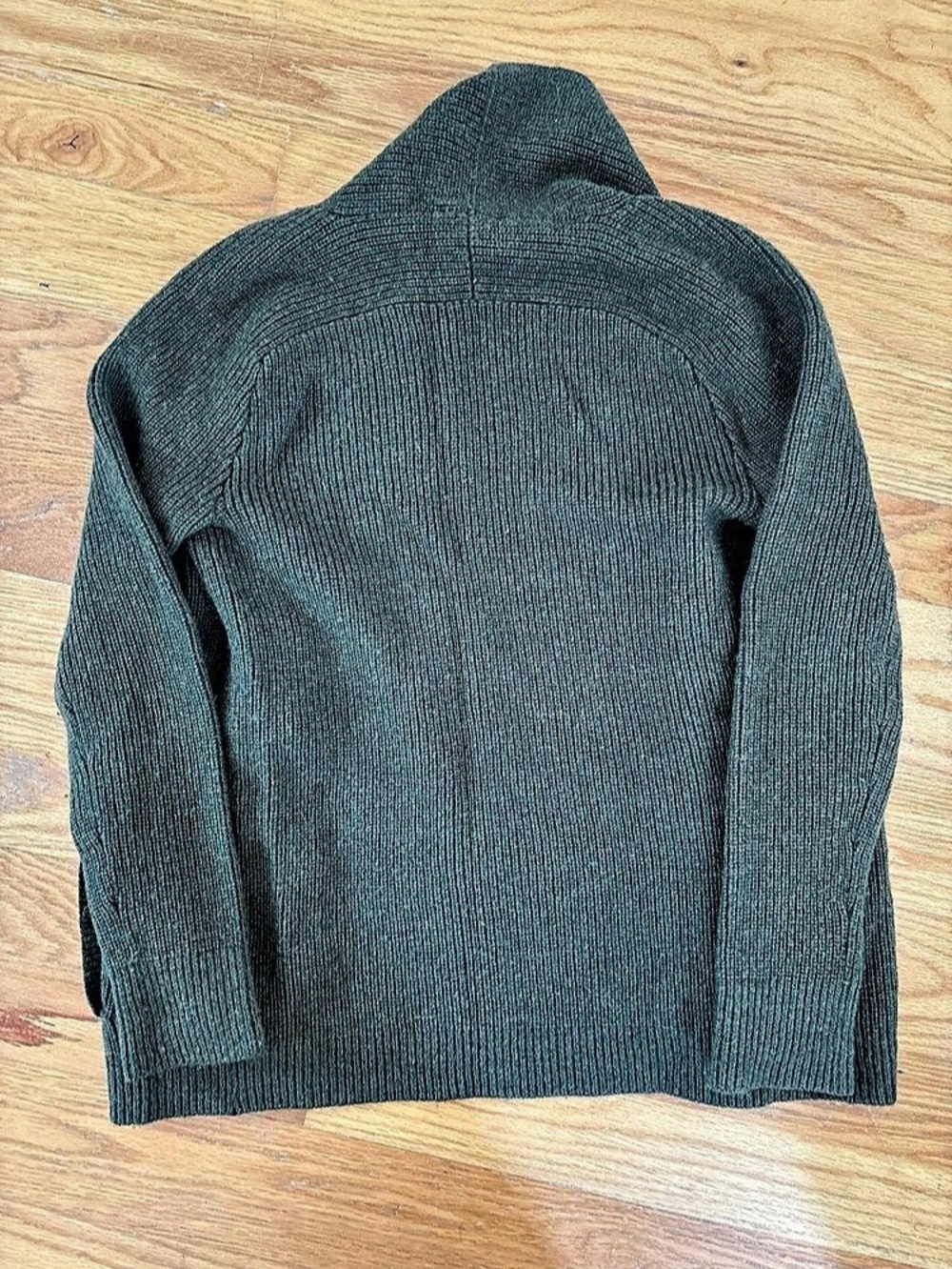 Pendleton Green Button-Front Cardigan Size Small - Picture 4 of 5